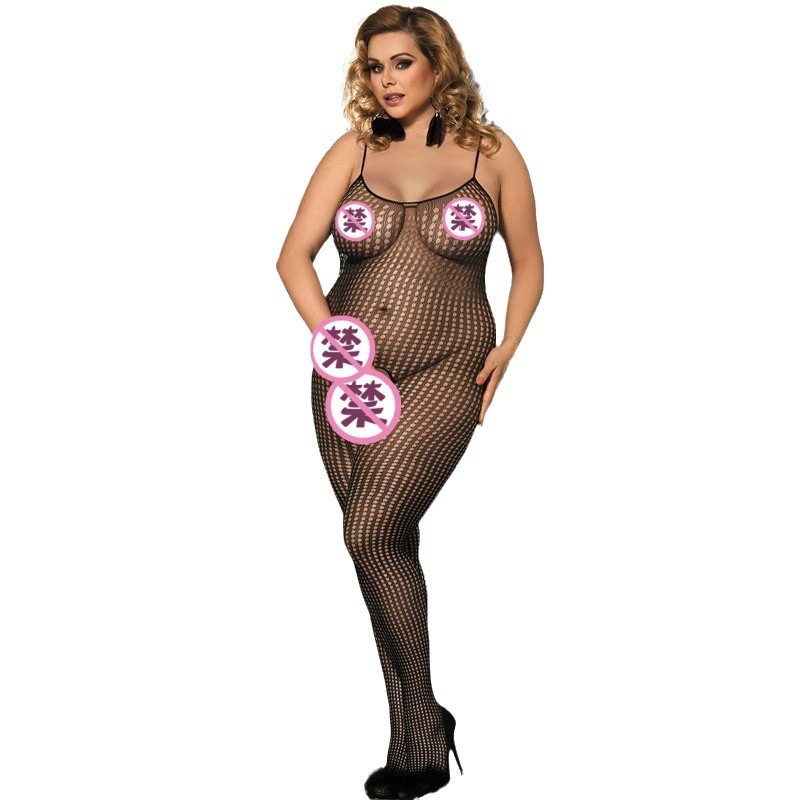 Negro sexy de una pieza calcetines sexy lencería encaje bordado tubo superior sling de una pieza sexy medias