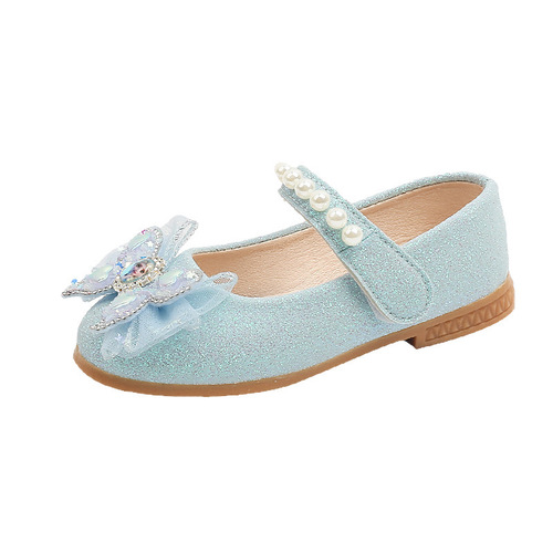 Children's leather shoes, girls 'princess shoes, spring and autumn new style, little girl's soft-sole performance shoes, non-slip single-layer shoes, baby