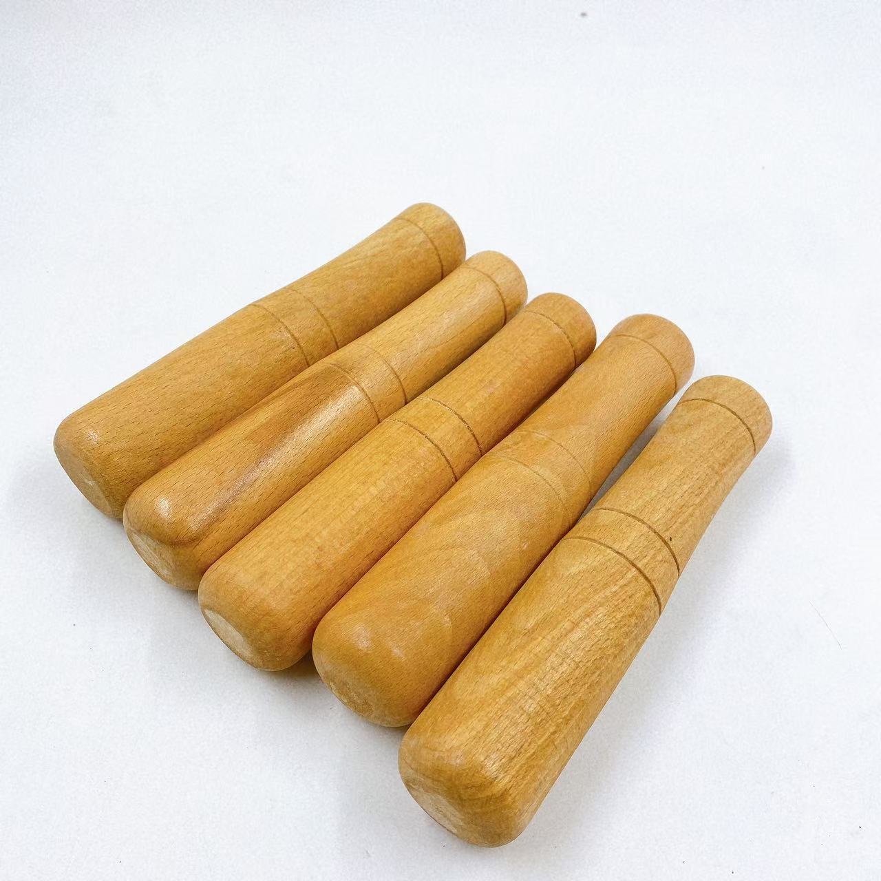 Martillo de ajo de haya, machacador de ajo, mango de mortero de ajo de madera, palo de ajo de madera maciza, tienda de dos yuanes al por mayor