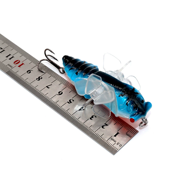 Waterfall sub -bait dual propeller road sub -sibrabing bait hard bait tractor 8cm/16G fishing gear fake bait