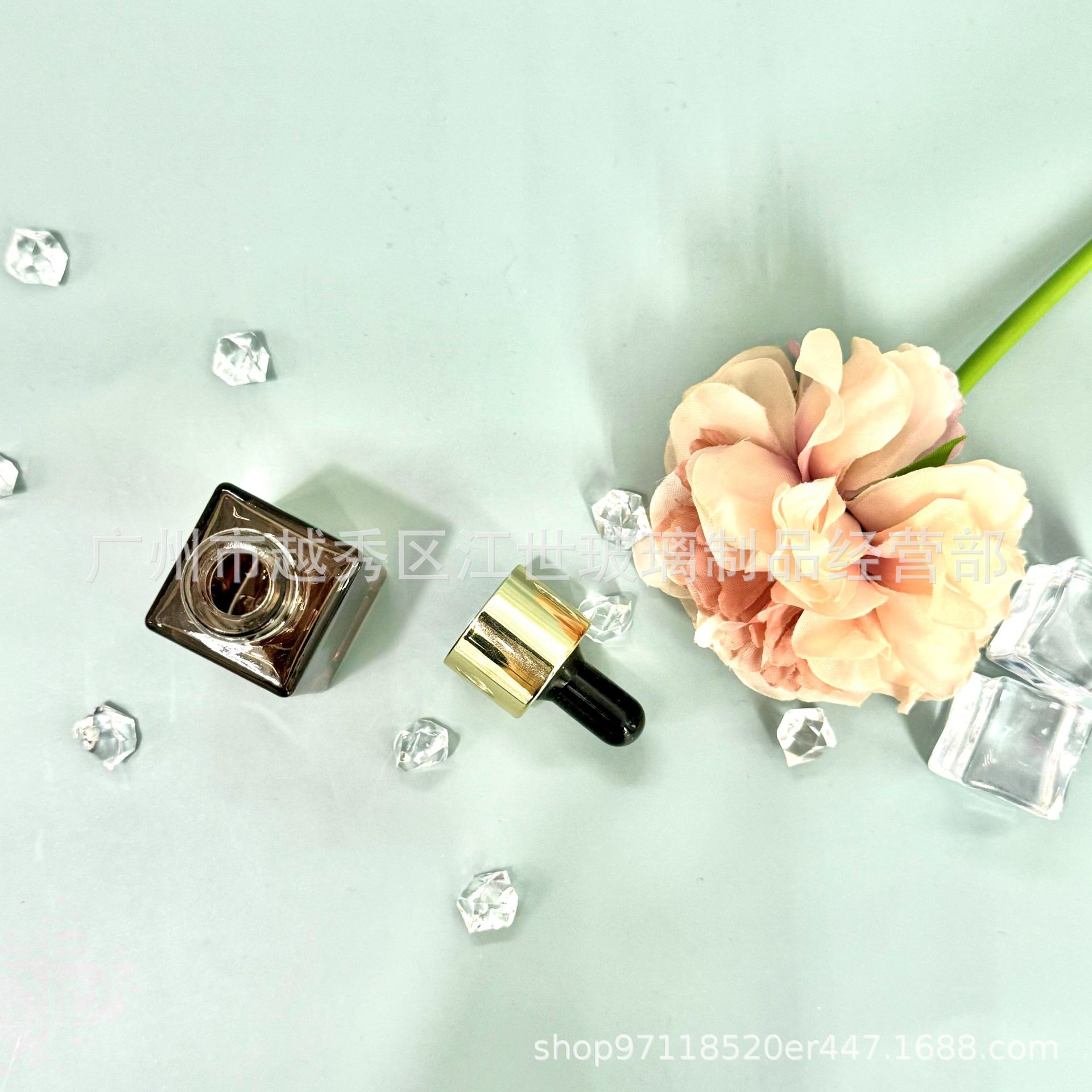 10ml精华液玻璃瓶化妆品包装包材护肤瓶小样分装瓶子空瓶子