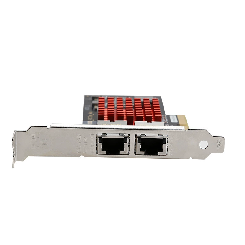 Wanzi сетевая карта x550 сервер оптоволоконная сетевая карта PCIE3.0X4 двойная -розетка сетевая карта