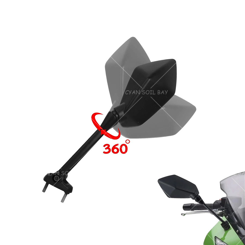 Suitable for Kawasaki Ninja650R Er-6F 09-15 400R Z1000Sx Motorcycle Rearview Mirror