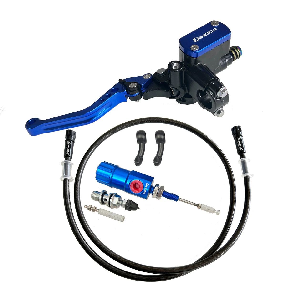 Motorcycle modified square pump clutch kit, cable-operated clutch converted to hydraulic clutch, hydraulic clutch master pump assembly parts