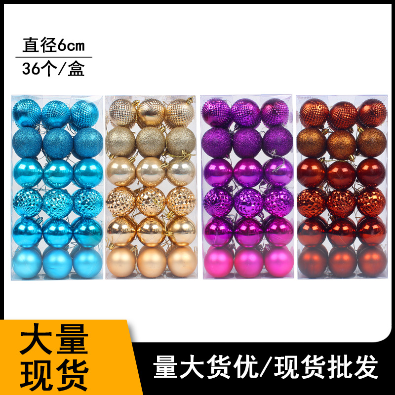 Hong kong amor amazon navidad bola decorativa colgante brillante mate bola colgante fiesta árbol de navidad colorido bola accesorios al por mayor