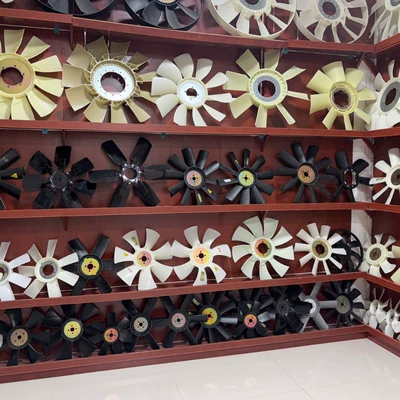 Excavator engine cooling Fan