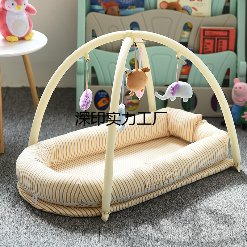 Portable Mobile Bed-In-Bed Baby Baby Sleeping Bed Multi-Functional Infant Bionic Bed Cradle Bed Direct Sale