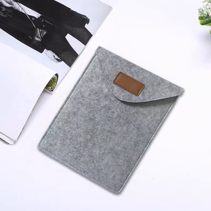 クロスボーダーフェルトコンピュータバッグiPadタブレット保護カバーライナーバッグ大容量フェルト収納バッグ印刷されたogo|undefined