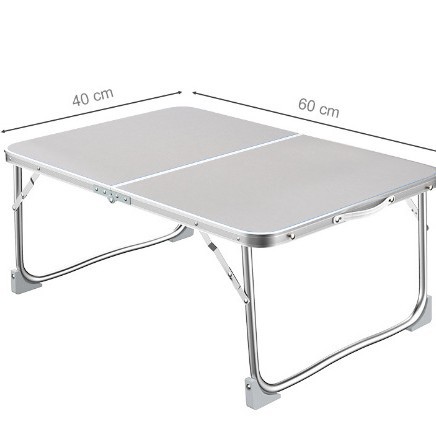 Aleación de aluminio mesa para computadora portátil cama mesa plegable de doble uso mesa perezosa dormitorio de estudiantes mesa de estudio fábrica al por mayor