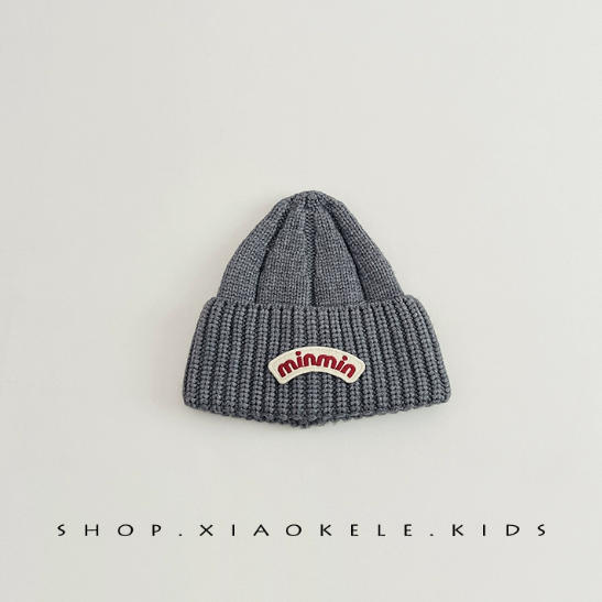 ins bebés coreanos de color sólido extranjero para niños madres y bebés sombreros de lana otoño y invierno estilo coreano sombreros de punto versátiles