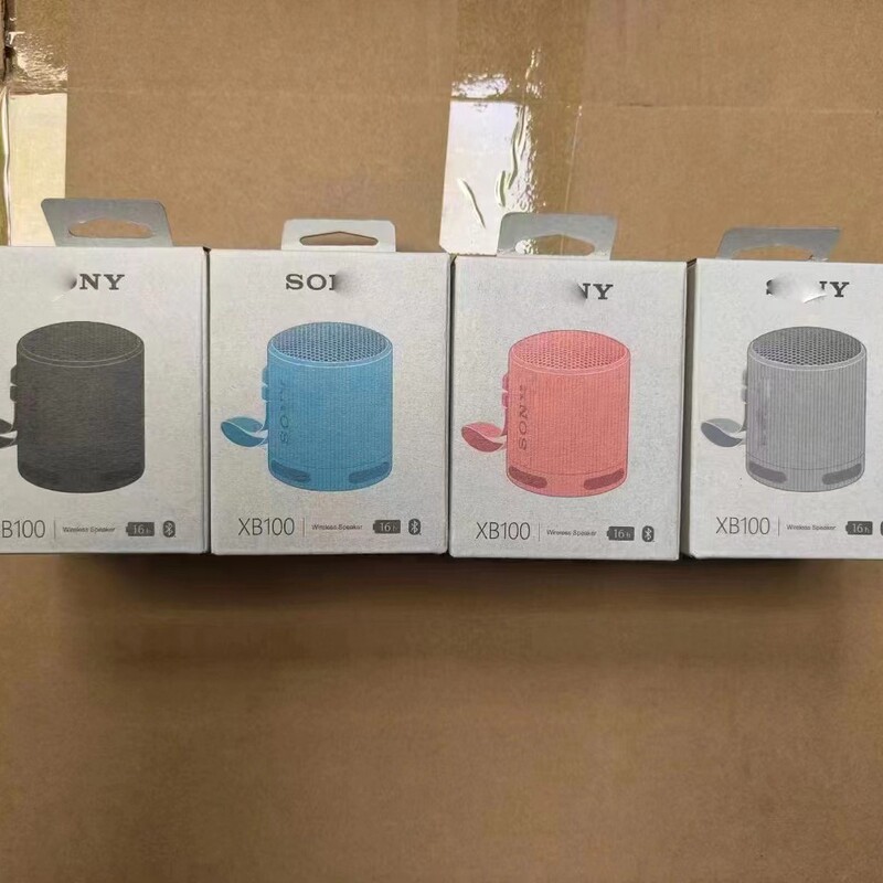 Cross-border new cable SRS-XB100 portable subwoofer outdoor mini bluetooth speaker portable bluetooth speaker