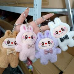クロスボーダー新しい漫画ぬいぐるみラブ布ペンダント diy キーホルダー人形アクセサリークリエイティブジュエリーバッグアクセサリー