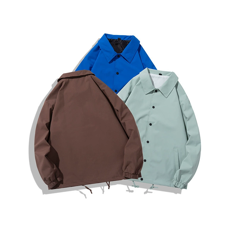 Весенний и осенний новый американский топ коучинг куртка весна и осень молодежный модный мужской отворот повседневное пальто трансграничная мужская одежда