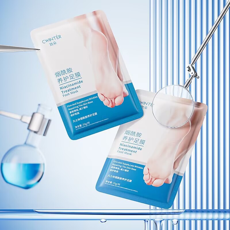 Маска для ног Zhiduo Vaseline Niacynamide Care 35г/пара