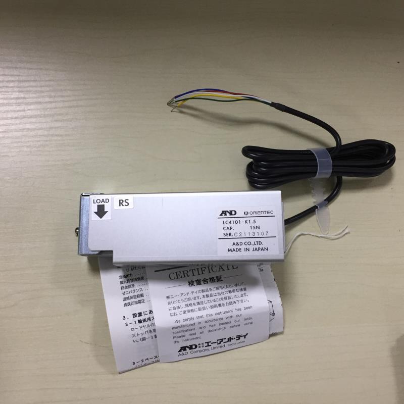 日本进口AND艾安得 LC4101K1.5/003/006/015高精度单点称重传感器