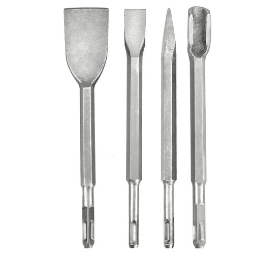 Electric hammer chisel impact drill concrete square handle four pits round handle two pits two slots flat chisel slotting through the wall electric pick