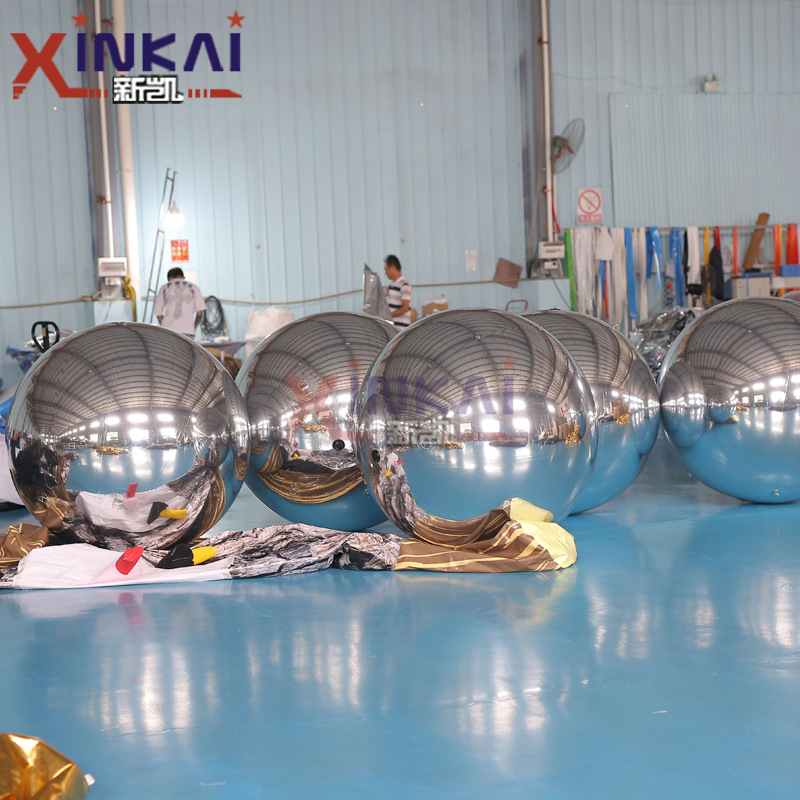 厂家直销PVC充气镜面球 舞台婚礼酒吧活动装饰道具充气镭射球
