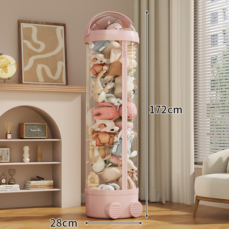 Cubo de Almacenamiento para Peluches de Gran Capacidad para el Hogar