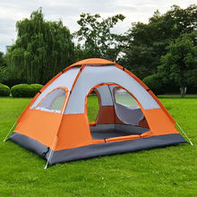 帐篷户外野营加厚装备全套全自动折叠露营防暴雨单人便携沙滩防晒