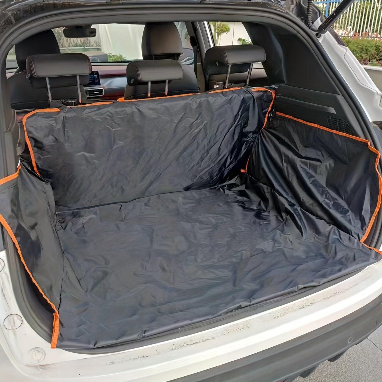 Car Trunk Pet Mat 210t Polyester Taffeta Car Trunk Anti-Dirt Mat Enlarged Cat and Dog Pet Car Mat
