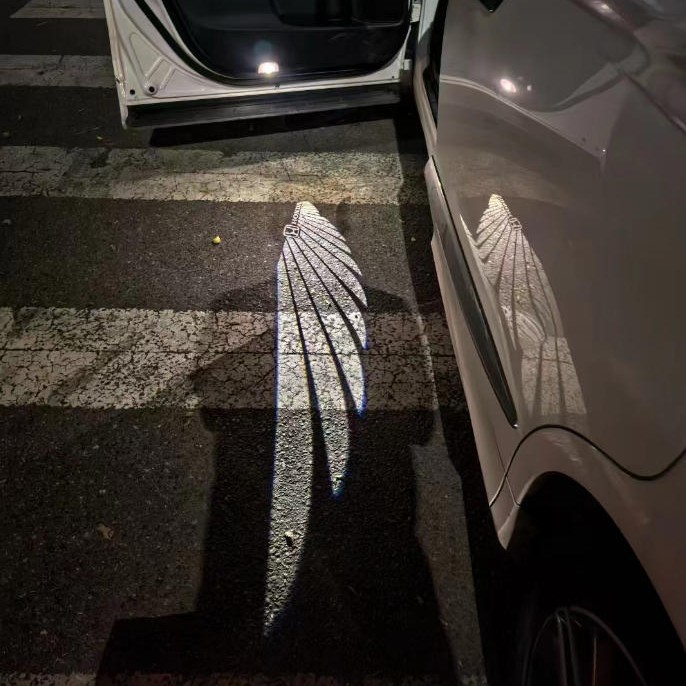 Aplicable a Honda Accord Odyssey luces de bienvenida luces de puerta luces de proyección no desvanecen luces de tierra luces de atmósfera