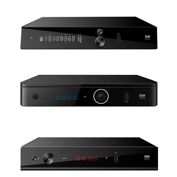 Tv Set-Top Box H.264 Dvb 260mm Hd Digital Set-Top Box