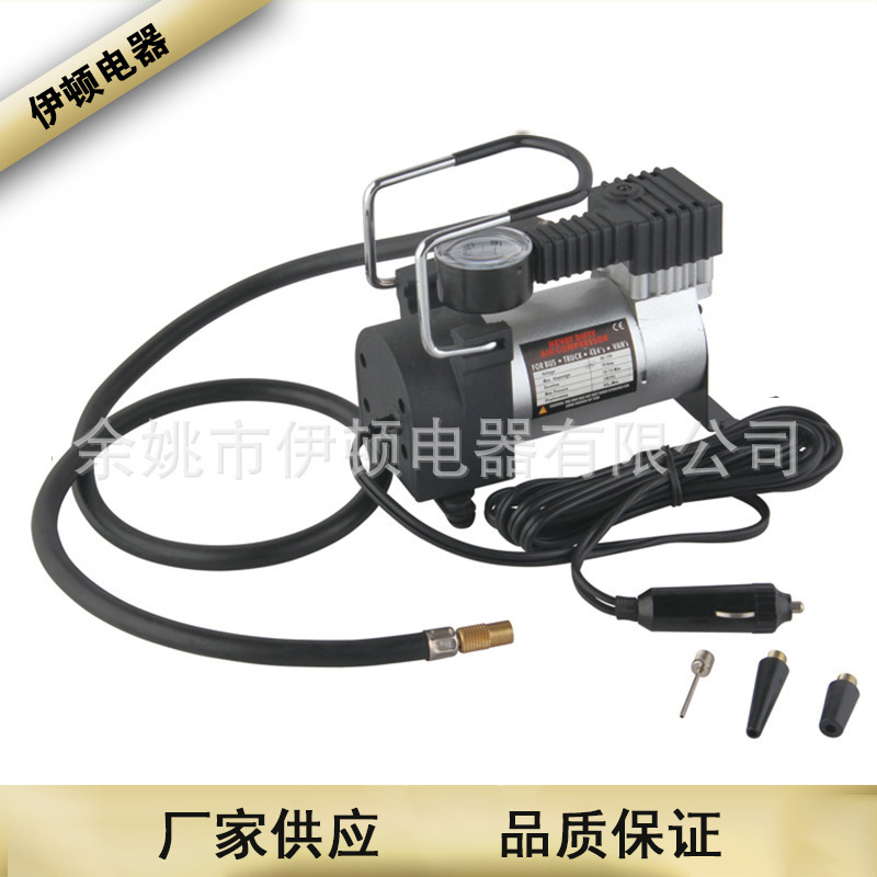 厂家供应汽车充气泵 便携式汽车用打气泵车载充气泵YD-94A