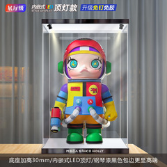 POPMART MOLLY SpongeBob SquarePants 1000% 400% Acrylic Dustproof Storage Display Box