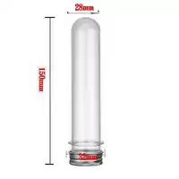 50ML pet пластиковый кабель для передачи данных трубки маска винт специальная пробирка упаковка прозрачная пластиковая пробирка упаковка