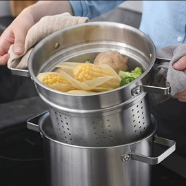 汤锅;保鲜盒、饭盒;蒸锅