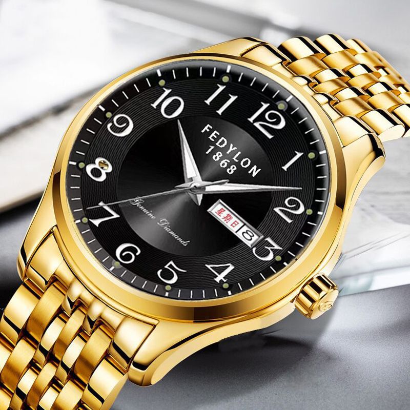 110 gold black surface