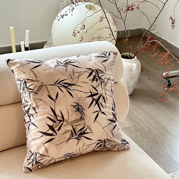 Sofá de estilo medieval almohada retro almohada doméstica cabezal de cama almohada de cama almohada de ventana con núcleo desmontable y lavable