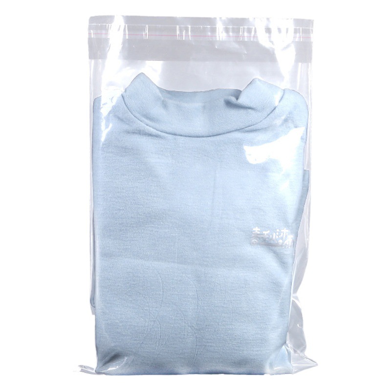 OPP bolsa autoadhesiva al por mayor bolsa de embalaje de ropa bolsa de plástico autoadhesiva BOLSA DE OPP autoadhesiva transparente engrosada