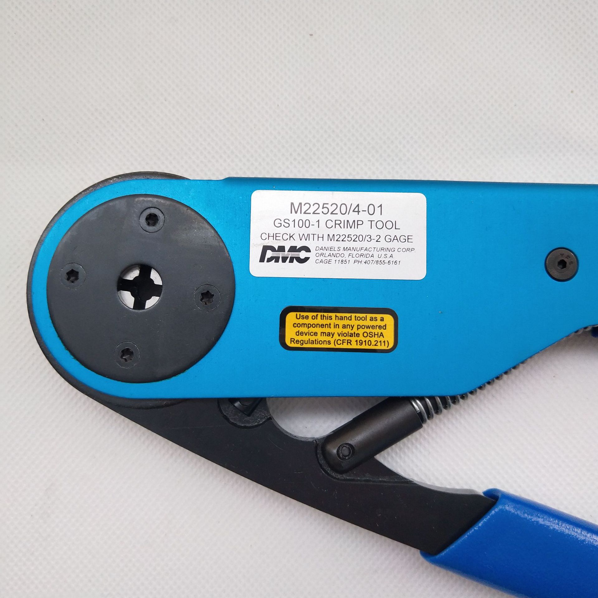 美国DMC M22520/4-01 (GS100-1) 压接钳