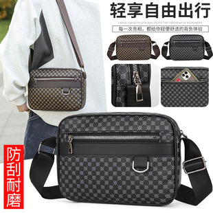 Cross-border Street Men's Shoulder Trend New Simple Fashion Crossbody Casual Retro Shoulder Simple Casual All-match