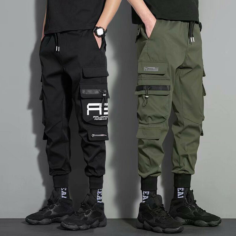 Youth functional multi-pocket overalls m...