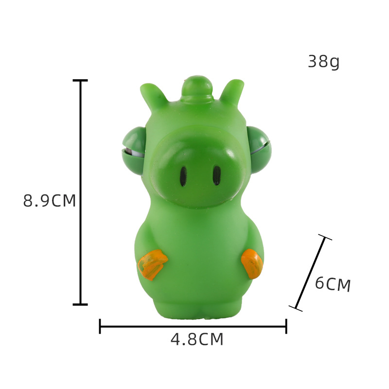 실눈 녹색 암소