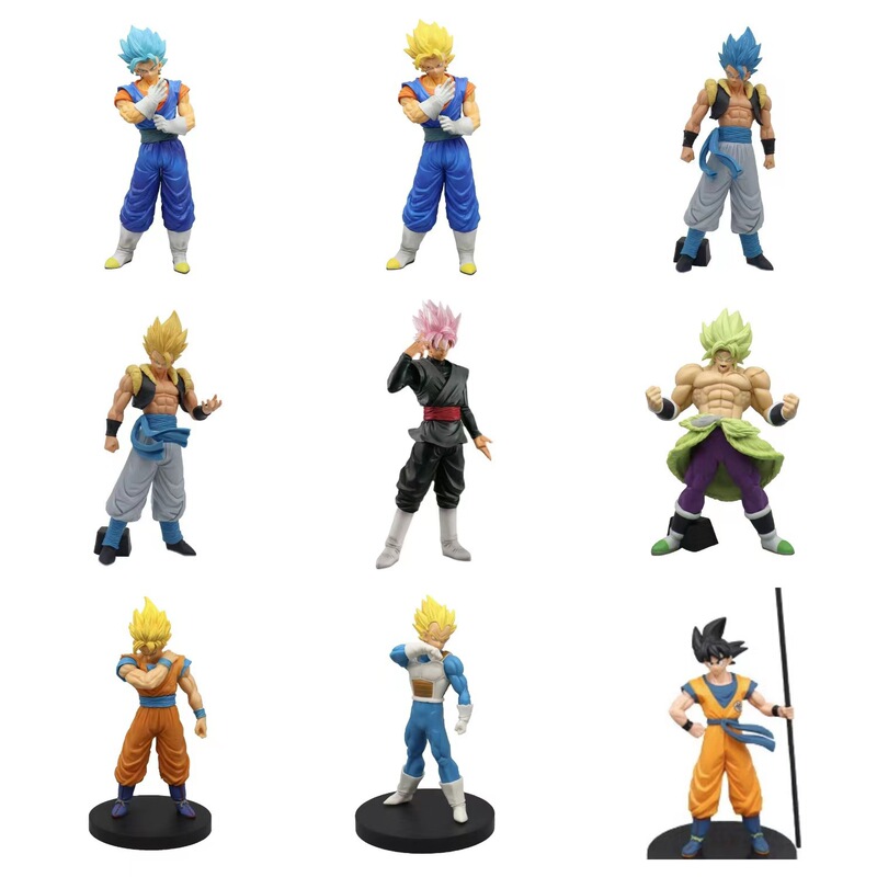 Super Cool Vegeta Dragon Ball Saiyan Fusion Super Blue Vegeta Son Goku Vegeta Pink Figure Anime
