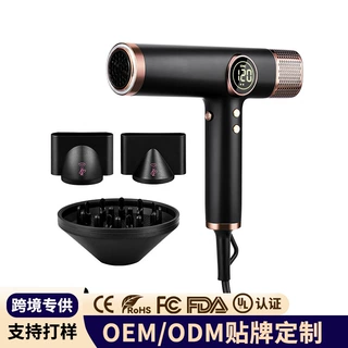 跨境爆款高速吹风机蓝光负离子宿舍家用大功率便携静音电吹风机
