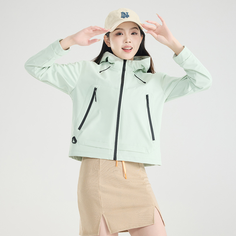 户外情侣硬壳冲锋衣女款运动防泼水防污透气徒步登山服外套男批发|undefined