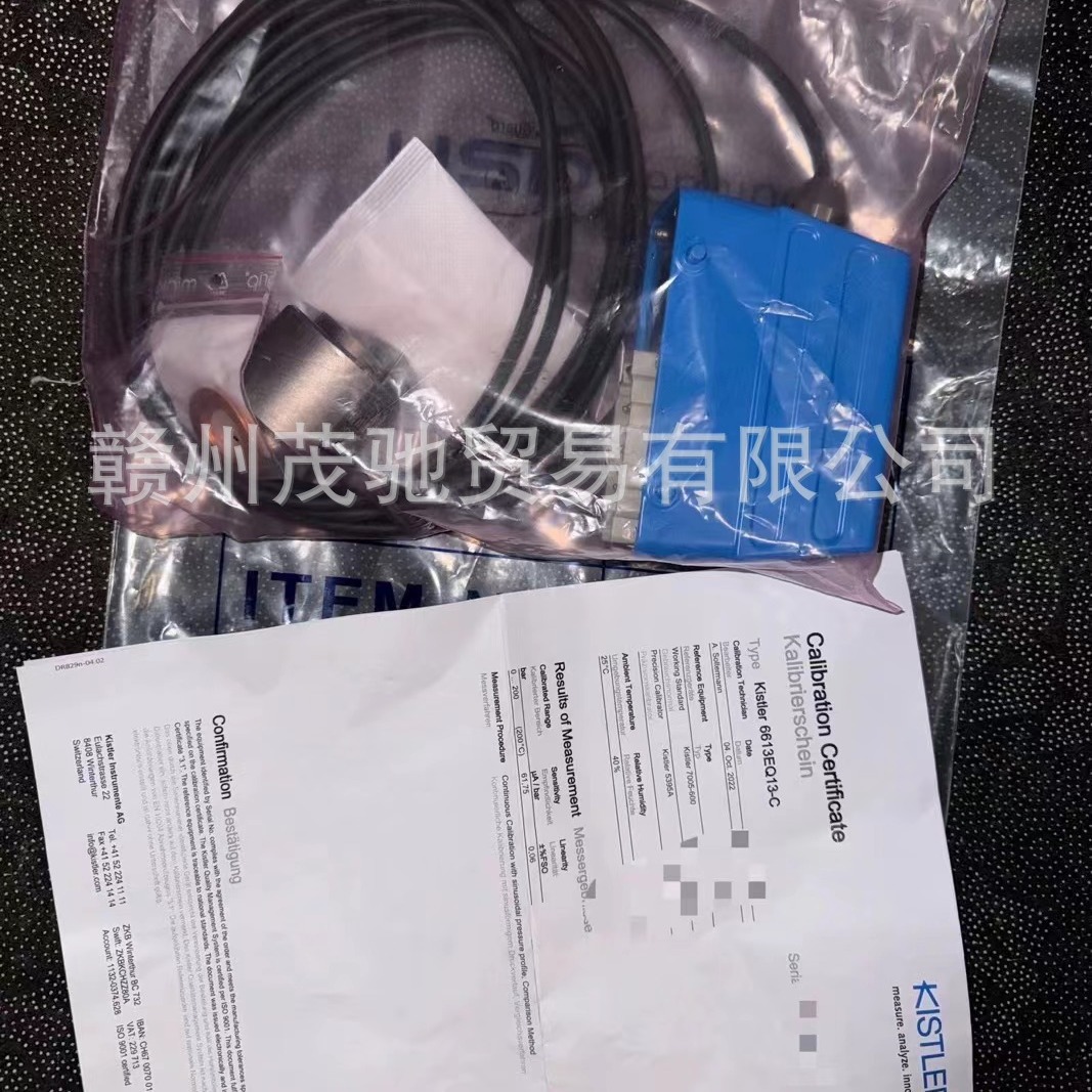 KISTLER PMI   6613EQ13-C 奇石乐爆压传感器 全新原装正品议价