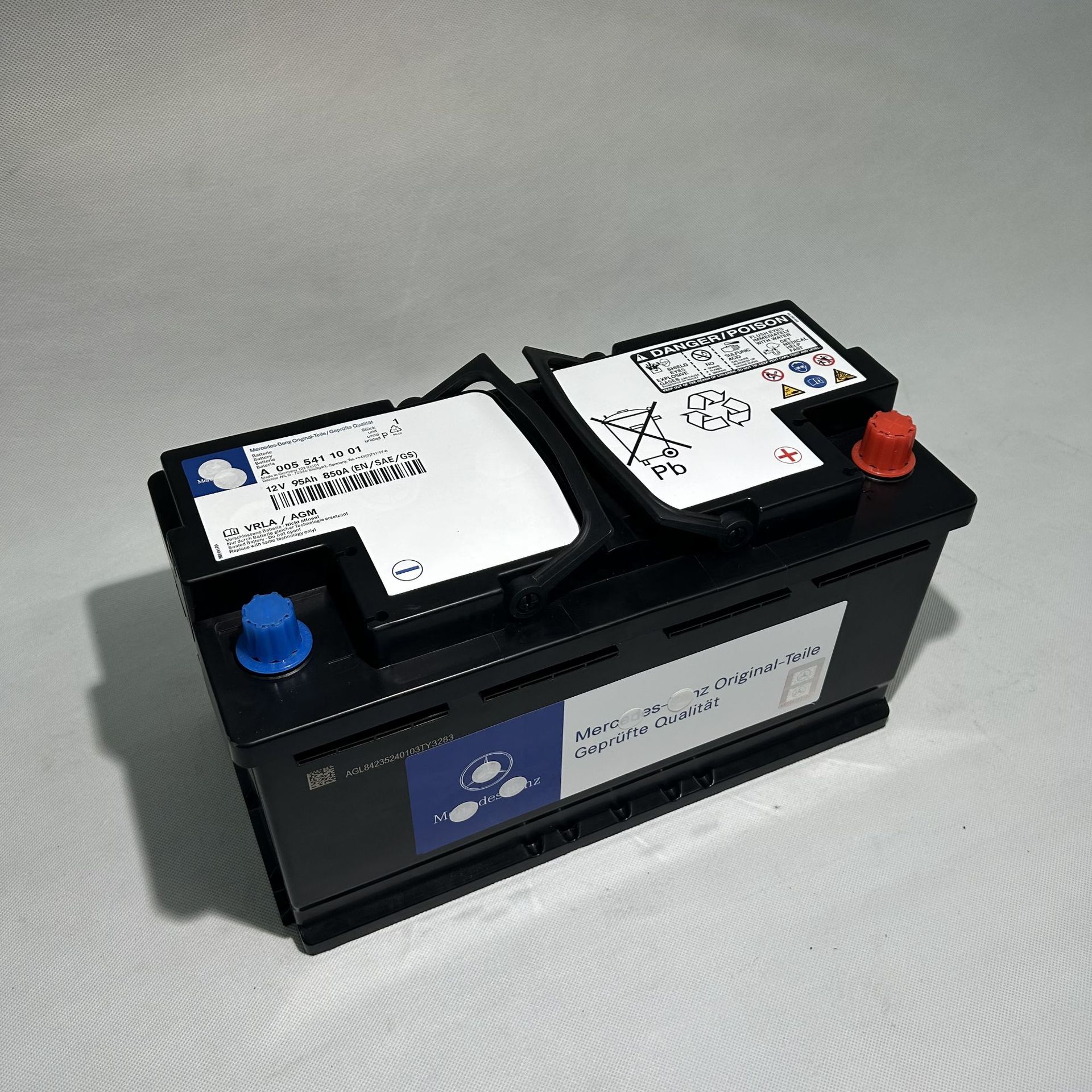 Mercedes-Benz Agm95Ah Start-Stop Battery Is Suitable for Mercedes-Benz R300R350Gles450 Car Batteries