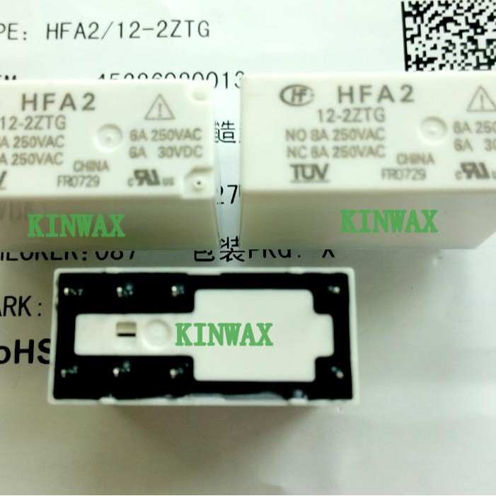 HFA2/62ZSTG 安全继电器线圈电压 6A250VAC