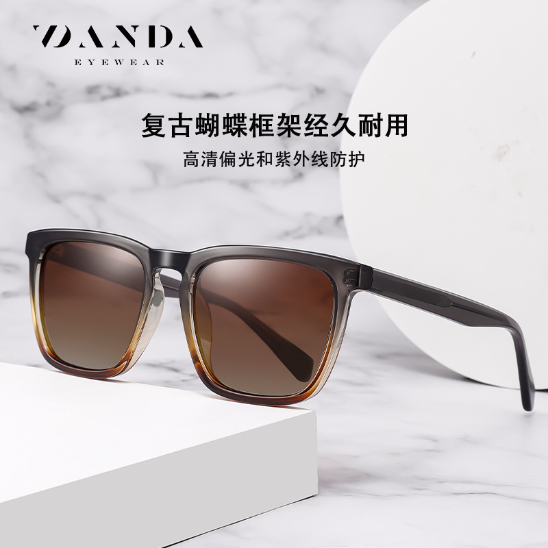 Gafas de sol polarizadas transfronterizas de moda S31118 Gafas de sol de hoja de protección UV para conducción al aire libre Gafas de sol para mujer