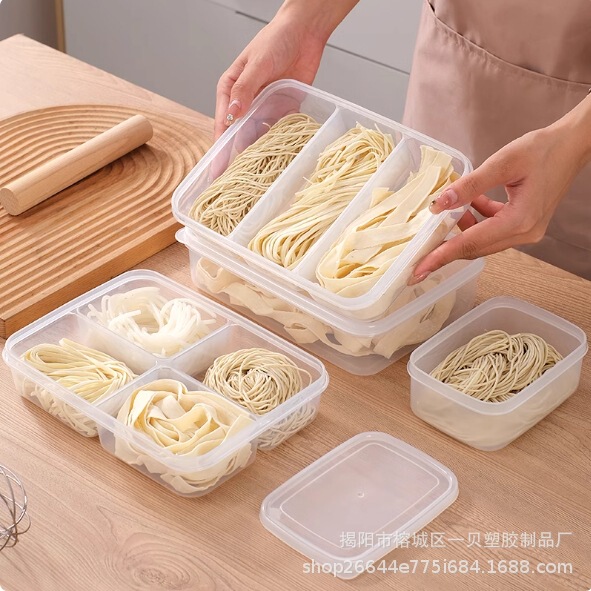 生麺保存ケース冷蔵庫冷蔵湿面分注ケース手作りラーメン清水切密封ケースmr|undefined