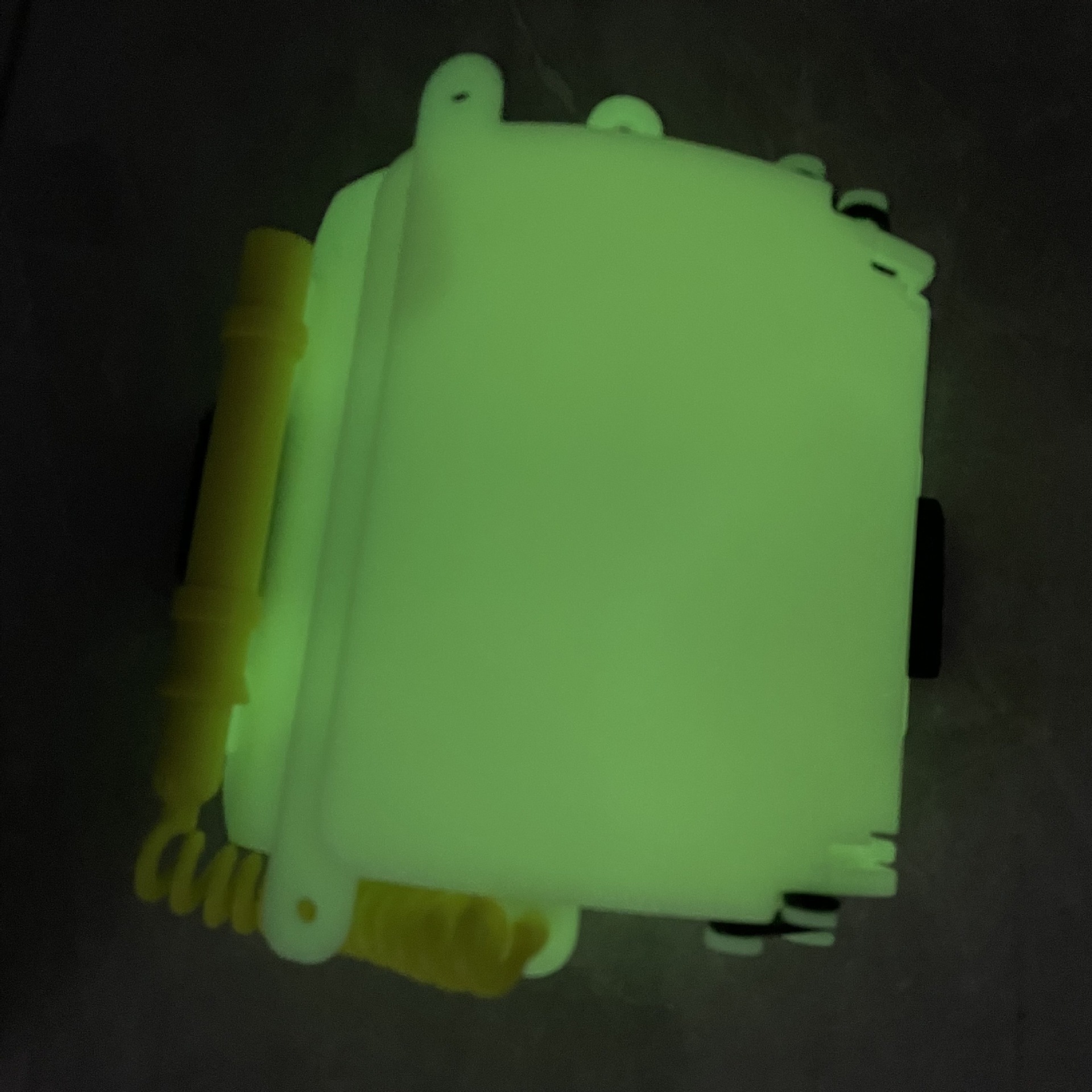 Tablero de escritura de buceo arco de tres capas con lápiz de muñeca, tablero de registro submarino de comunicación, bloc de notas submarino luminoso de tres páginas