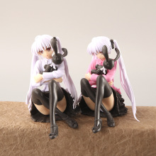 2款游戏人物手办 动漫卡通坐姿穹妹公仔玩具摆件