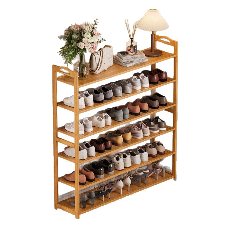 Zapatero simple multicapa ahorro de espacio puerta estrecha almacenamiento artefacto hogar interior a prueba de polvo dormitorio económico gabinete de zapatos