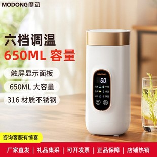 Portable Electric Kettle for Boiling Water, Mini Dormitory Travel Small Constant Temperature Heating and Insulation