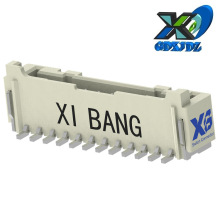 汽车电子 针座10PIN 线对板耐温间距2.0MM连接器 刺破式插头12PIN